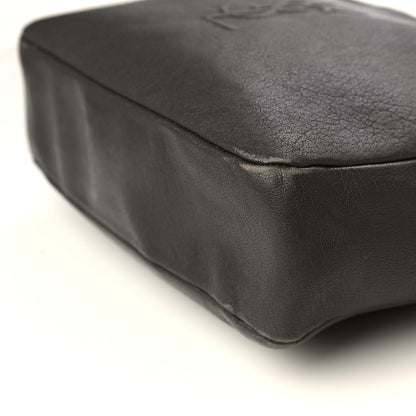 Saint Laurent Lambskin Monogram Small Lou Camera Bag Asphalt 5 of 8