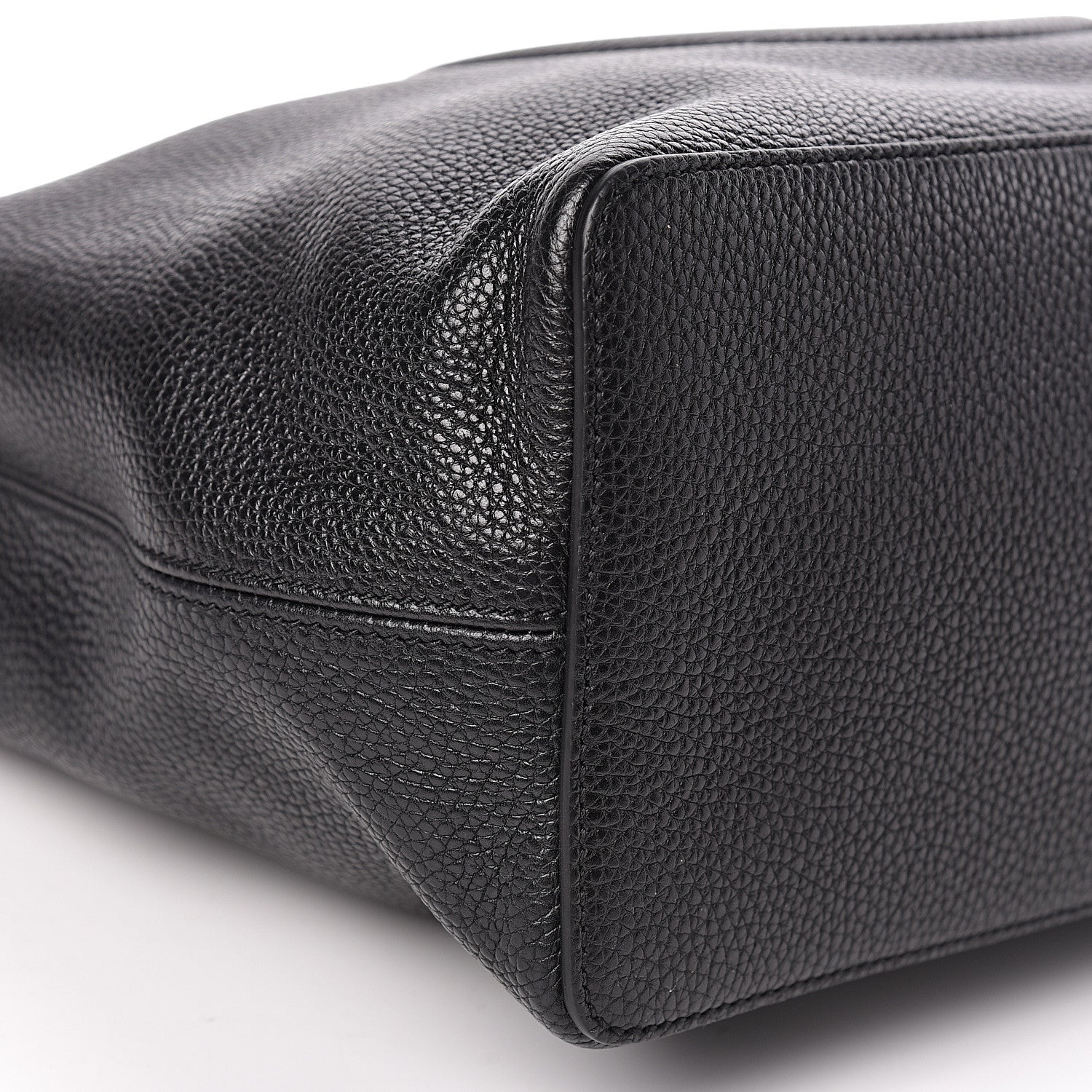 Gucci Pebbled Calfskin Large Soho Hobo Black 9 of 11