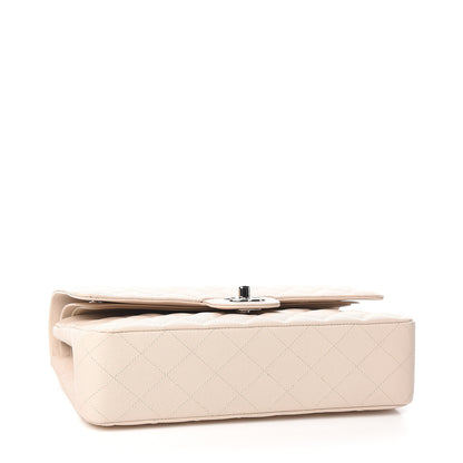 Chanel Caviar Quilted Medium Double Flap Ivory 4 of 10