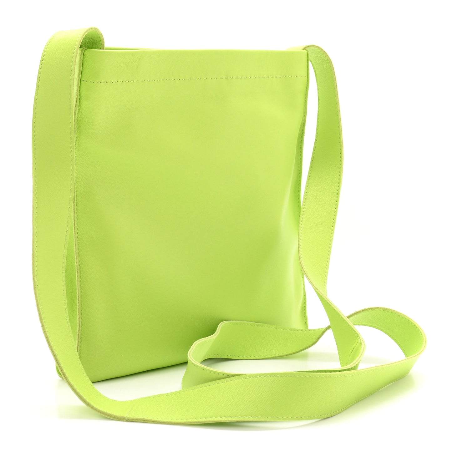 Lambskin Clou De Selle Pouch Kiwi