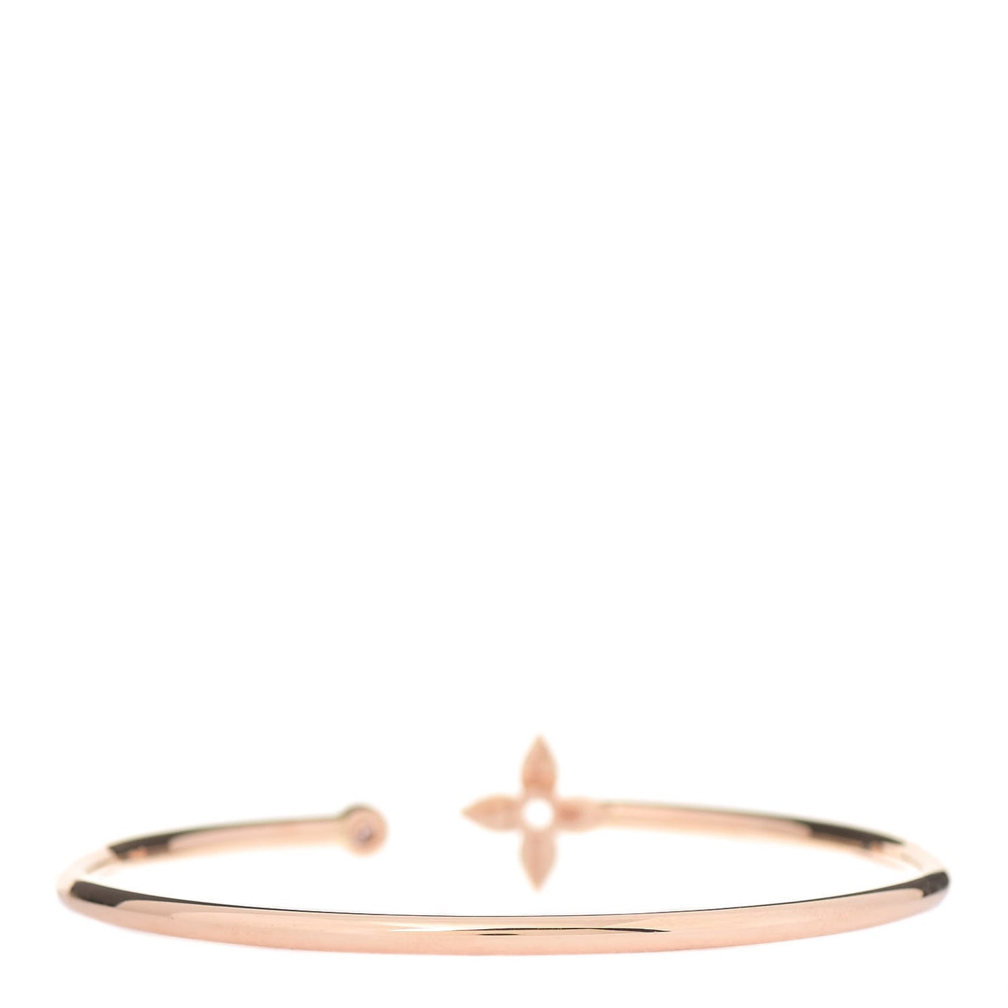 18K Pink Gold Diamond Idylle Blossom Twist Bracelet