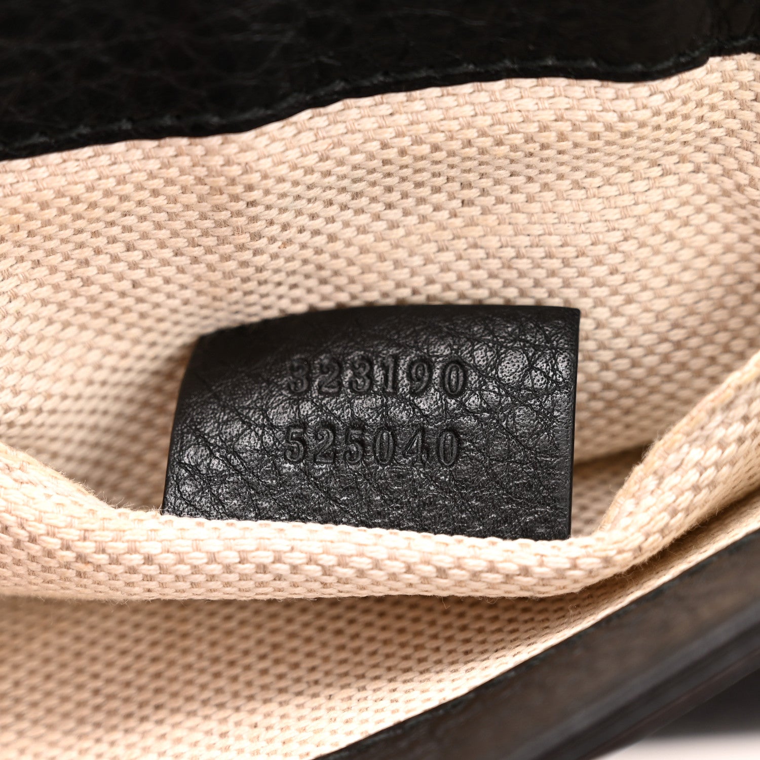 Gucci Pebbled Calfskin Small Soho Flap Crossbody Black 7 of 13