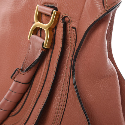 Chloe Calfskin Medium Marcie Satchel Coral 12 of 12