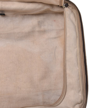 Gucci GG Supreme Monogram Four Wheel Carry On Suitcase Dark Brown 15 of 46