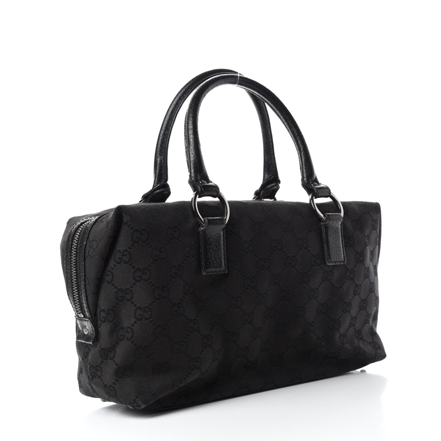 Gucci Monogram Small Boston Black 3 of 14
