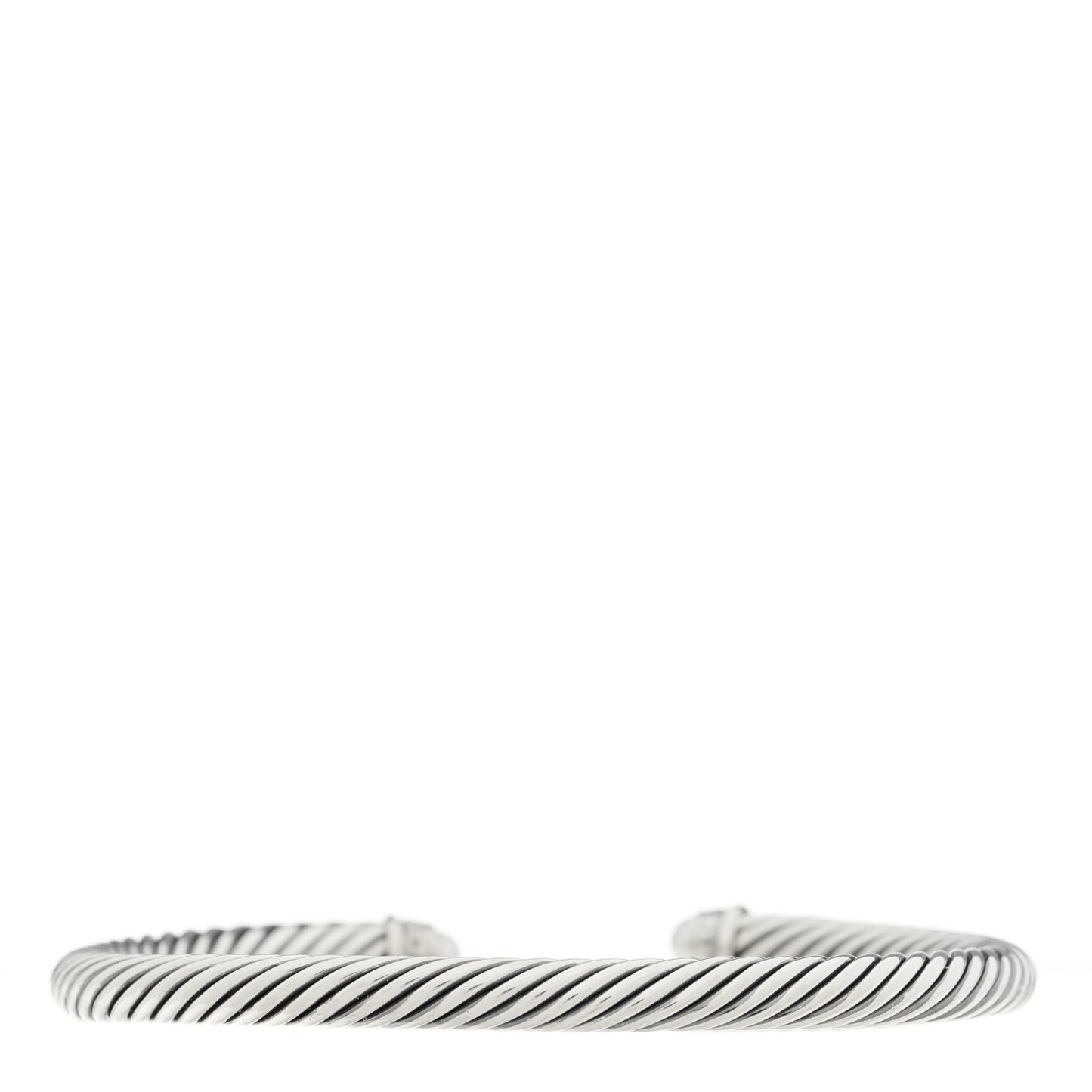 Sterling Silver Diamond Pearl 5mm Cable Classics Bracelet