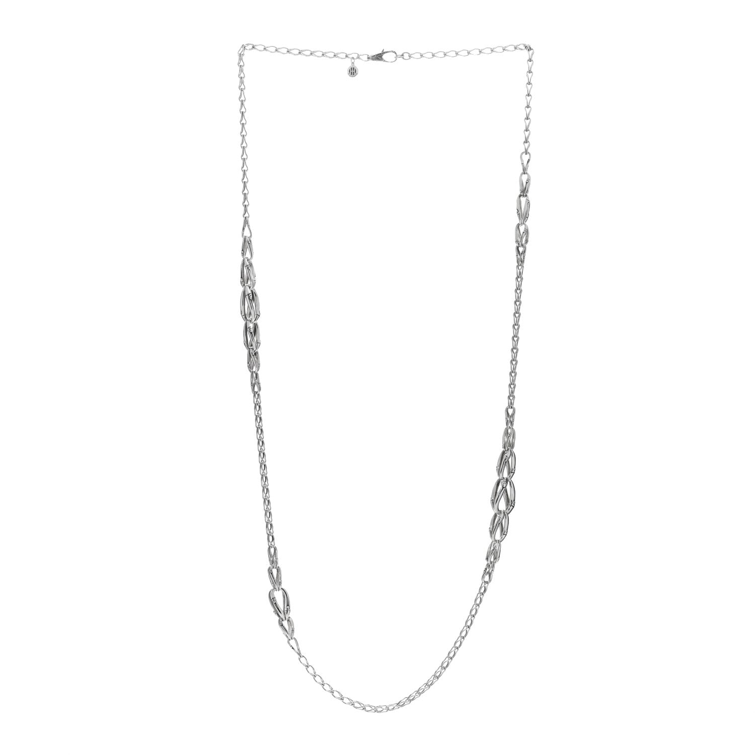 John Hardy JOHN HARDY Sterling Silver Bamboo Link Chain Necklace 2 of 4