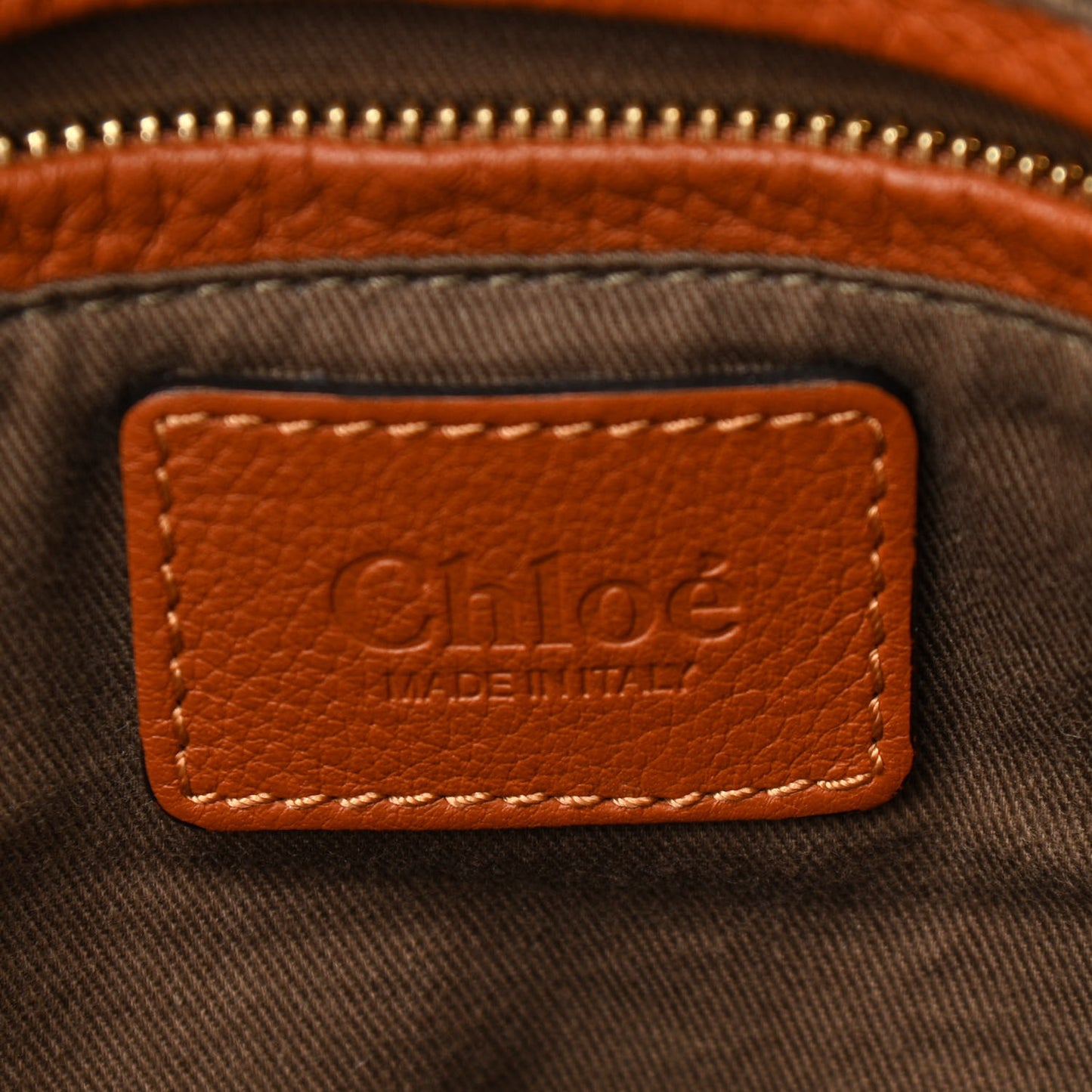 Calfskin Large Marcie Satchel Tan