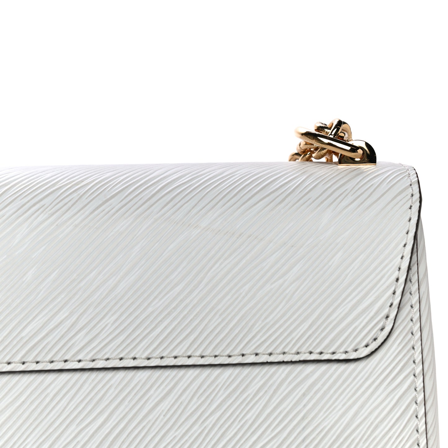 Epi Twist Shoulder Bag PM White