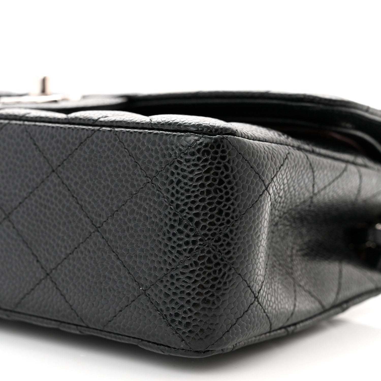 Chanel Caviar Quilted Small Double Flap Black 10 of 11