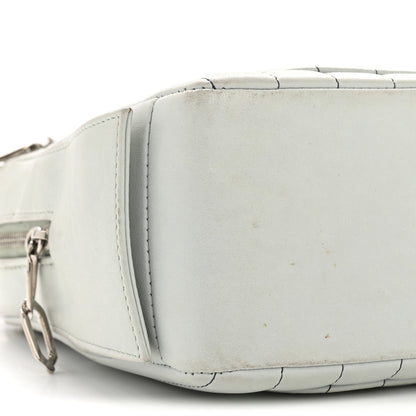 Chanel Lambskin Vertical Quilted Mademoiselle Camera Case Green 9 of 14