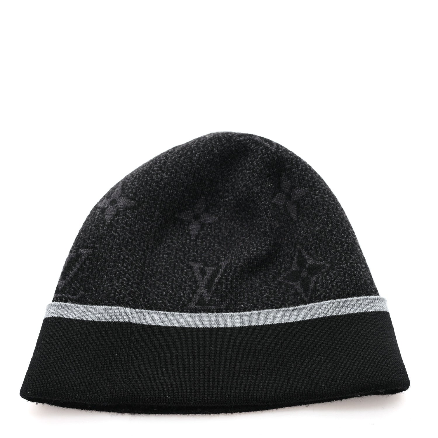 Louis Vuitton Wool My Monogram Eclipse Beanie Hat 3 of 5