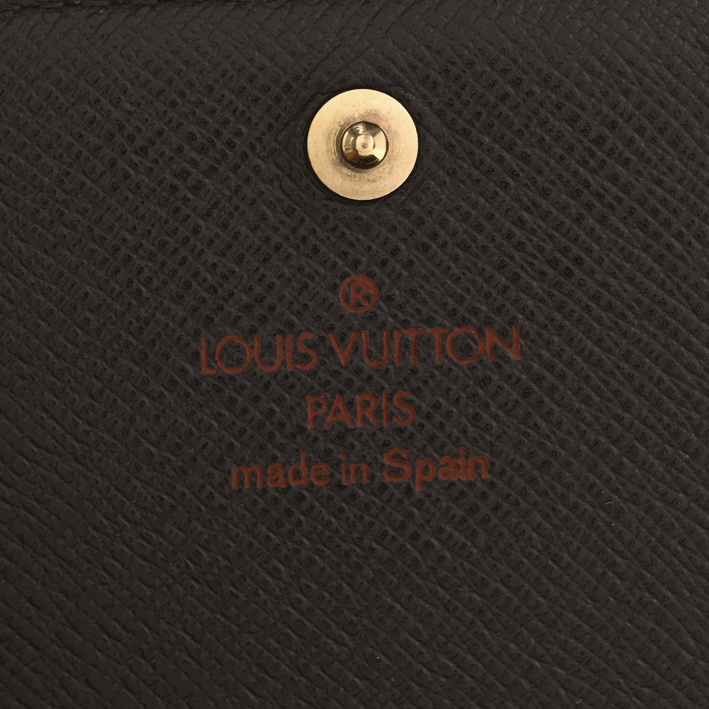 Damier Ebene Porte-Monnaie Tresor Wallet