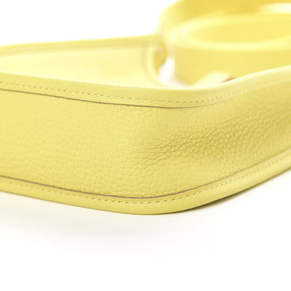 Hermes Taurillon Clemence Evelyne TPM Lime 10 of 11