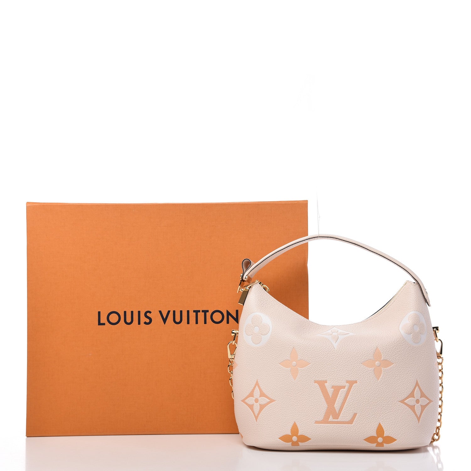 Louis Vuitton Empreinte Monogram Giant By The Pool Marshmallow Hobo Cream Saffron 10 of 10