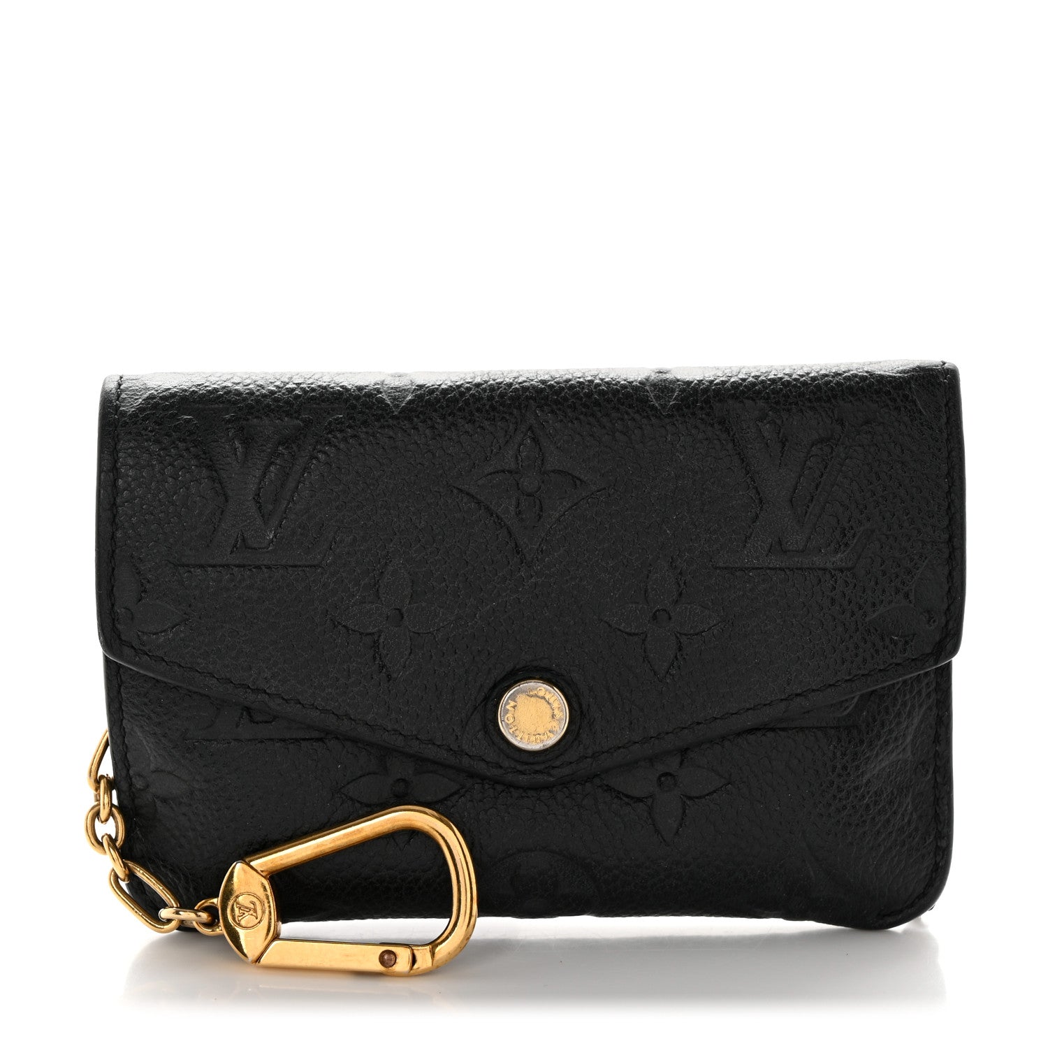 Louis Vuitton Empreinte Key Pouch Black 1 of 10