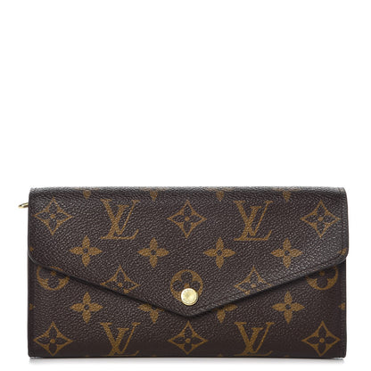 Louis Vuitton Monogram Sarah Wallet NM 1 of 6