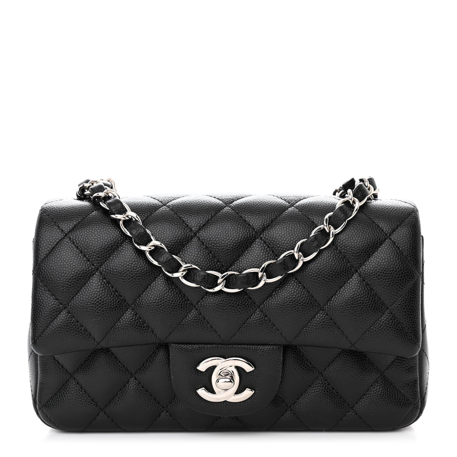 Chanel Caviar Quilted Mini Rectangular Flap Black 1 of 11