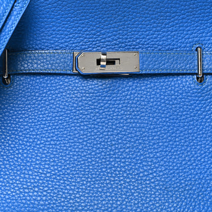 Hermes Taurillon Clemence Jypsiere 28 Bleu Hydra 8 of 10