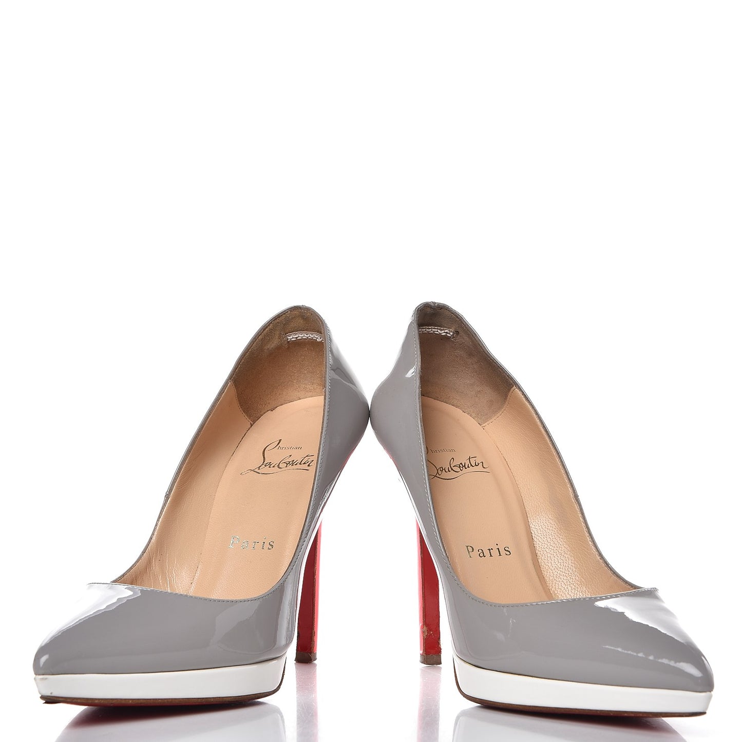 Patent Pigalle Plato 120 Pumps 35 Fluo Souris Craie