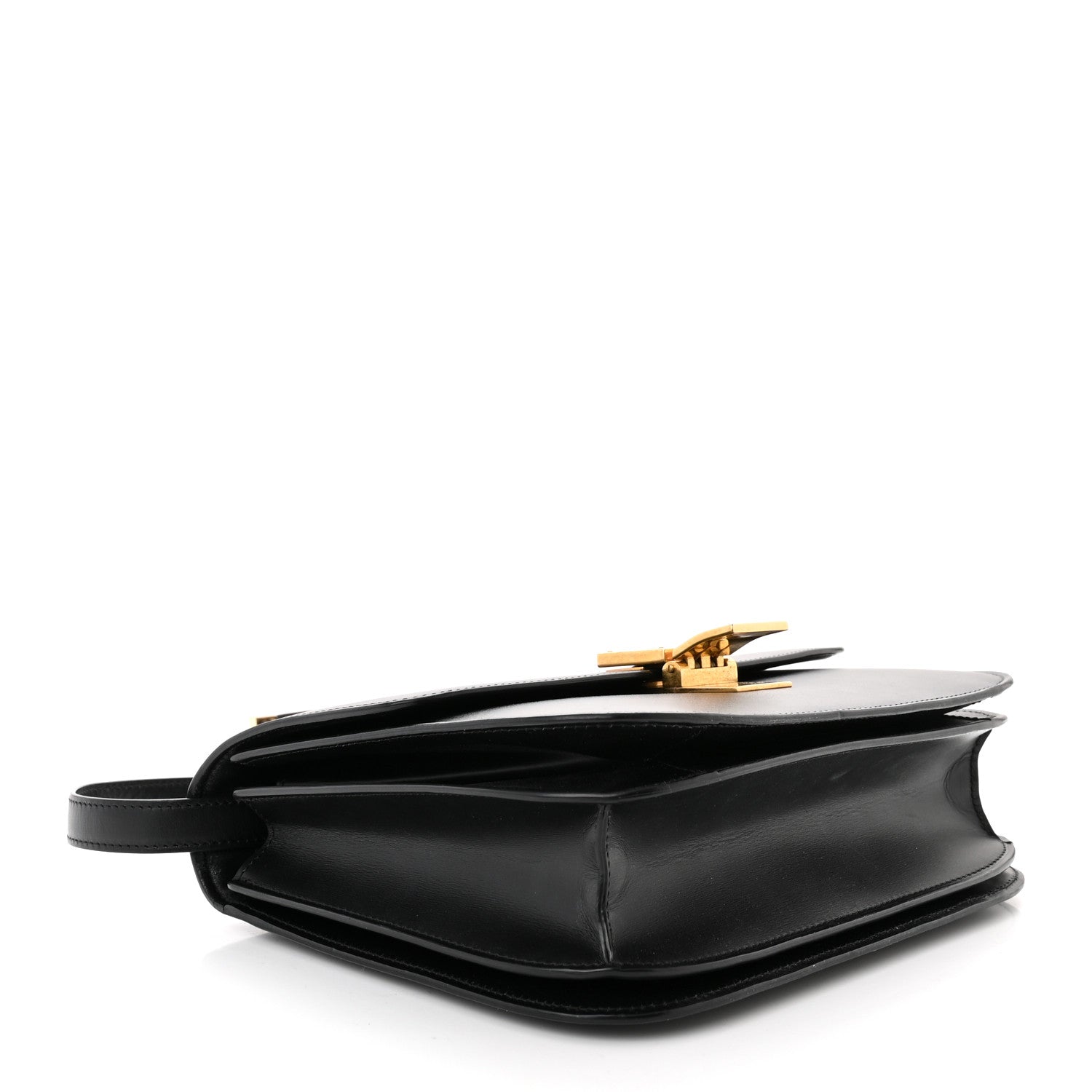 Celine Box Calfskin Medium Classic Box Flap Bag Black 4 of 10