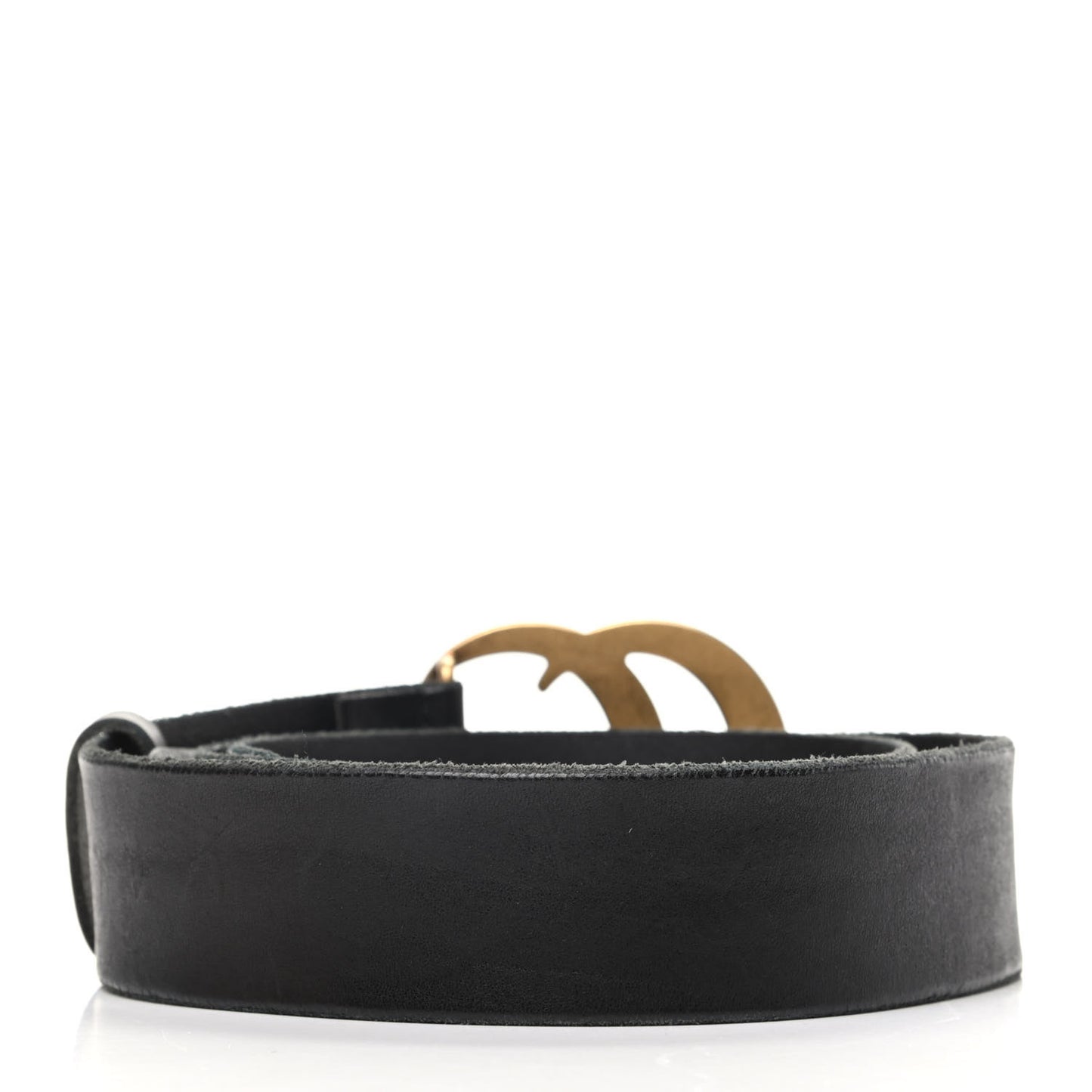 Faded Calfskin Double G 40mm Belt 85 34 Black