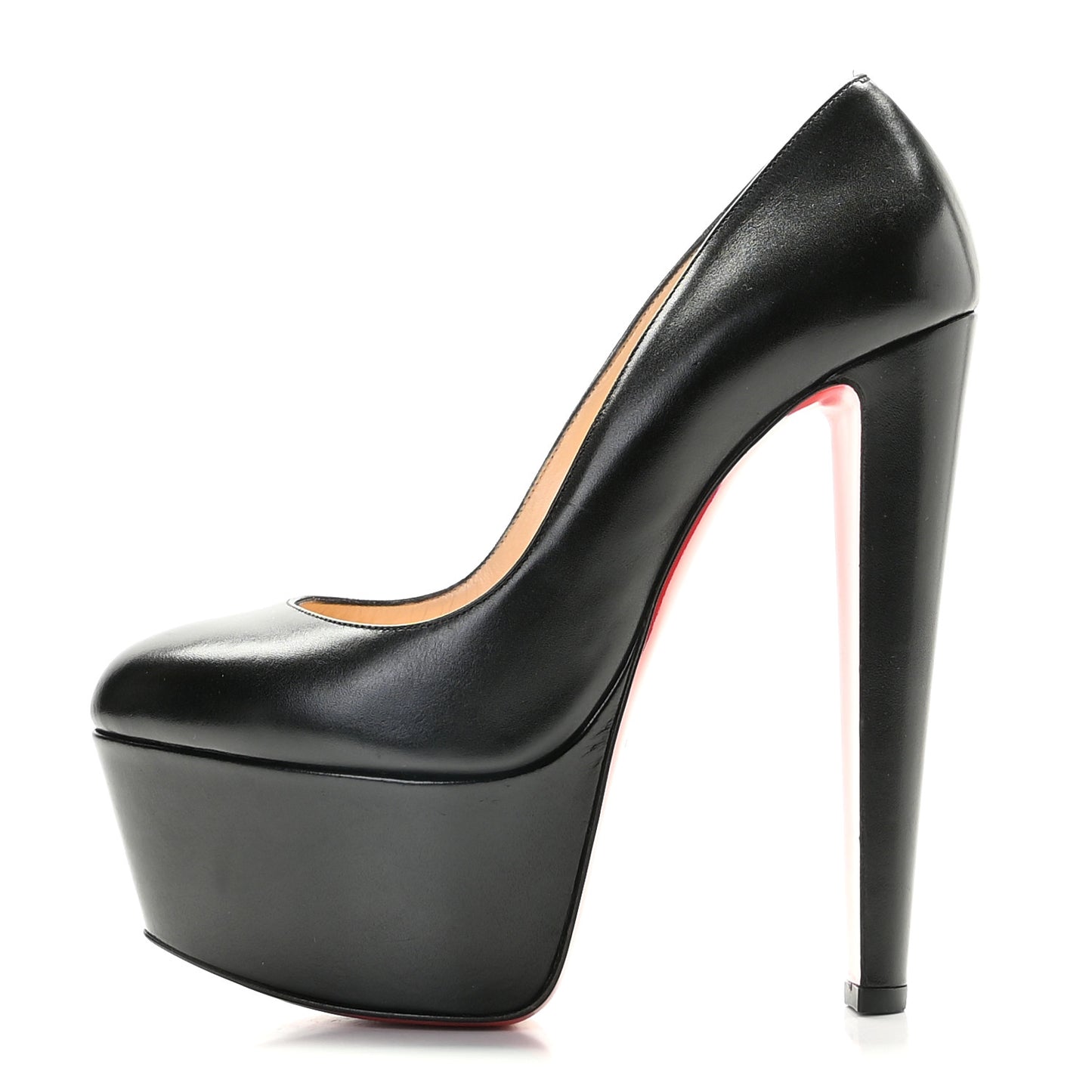 Shiny Calfskin Alta Vicky 160 Pumps 38 Black
