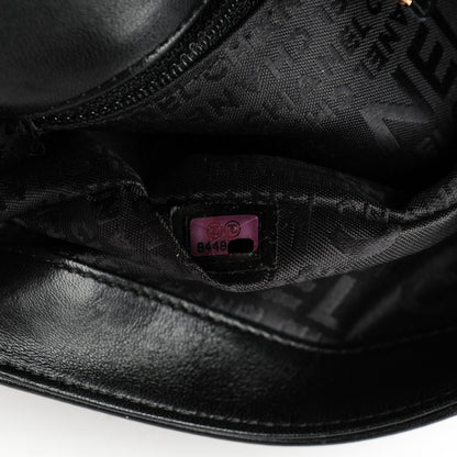 Chanel Lambskin Quilted CC Chocolate Bar Flap Black 7 of 7