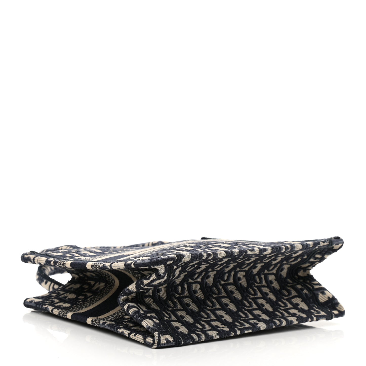 Oblique Small Book Tote Blue Multicolor