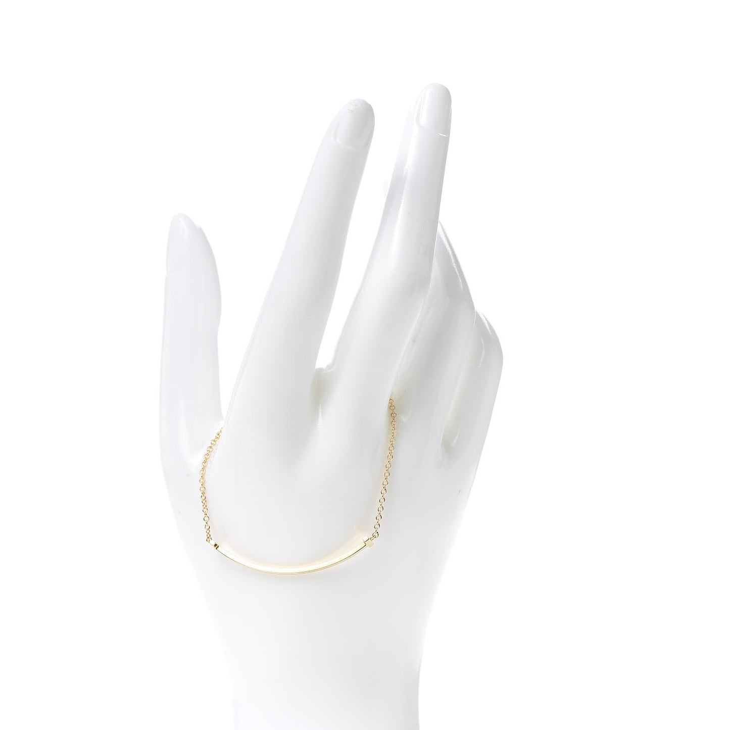 18K Yellow Gold T Smile Bracelet