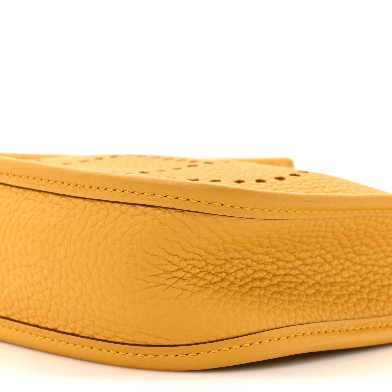 Hermes Taurillon Clemence Evelyne TPM Jaune Ambre 9 of 12