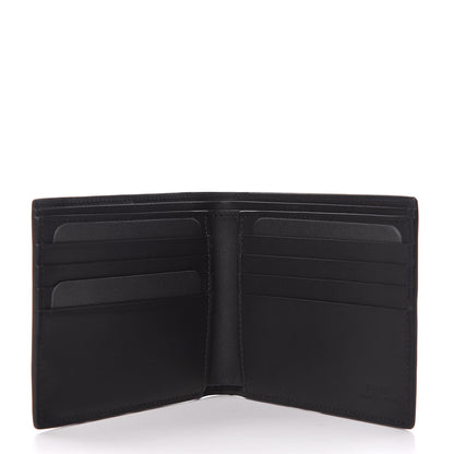 Fendi Vitello Century Vocabulary Blue Bi-Fold Wallet Blue Lavagna 5 of 8