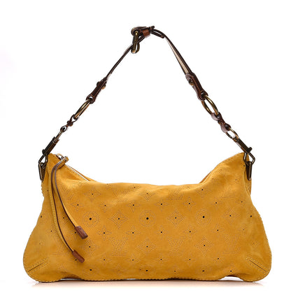 Louis Vuitton Suede Mahina Onatah GM Maize 1 of 8