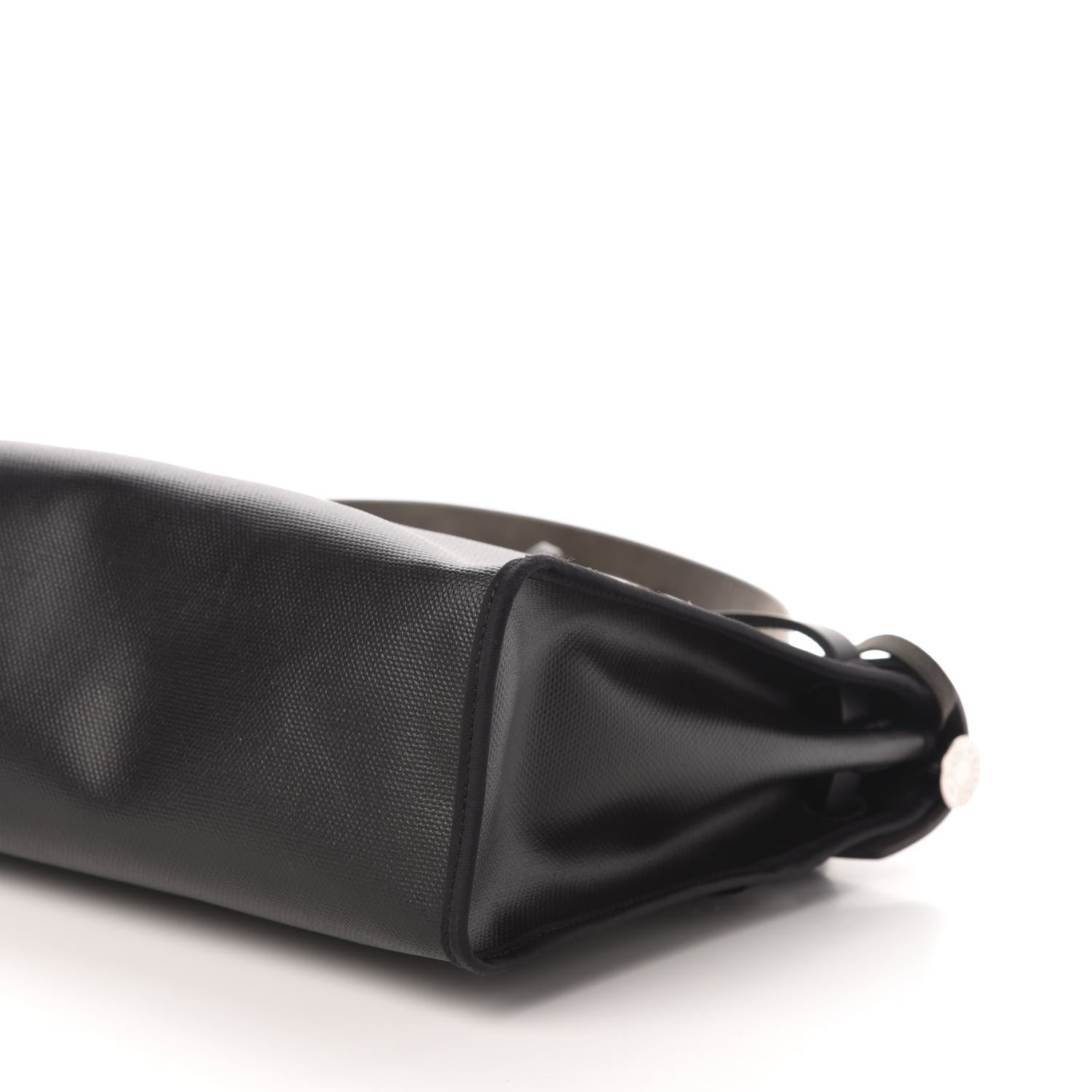 Hermes Toile H Berline Vache Hunter Herbag Zip PM 31 Black Ecru 9 of 15