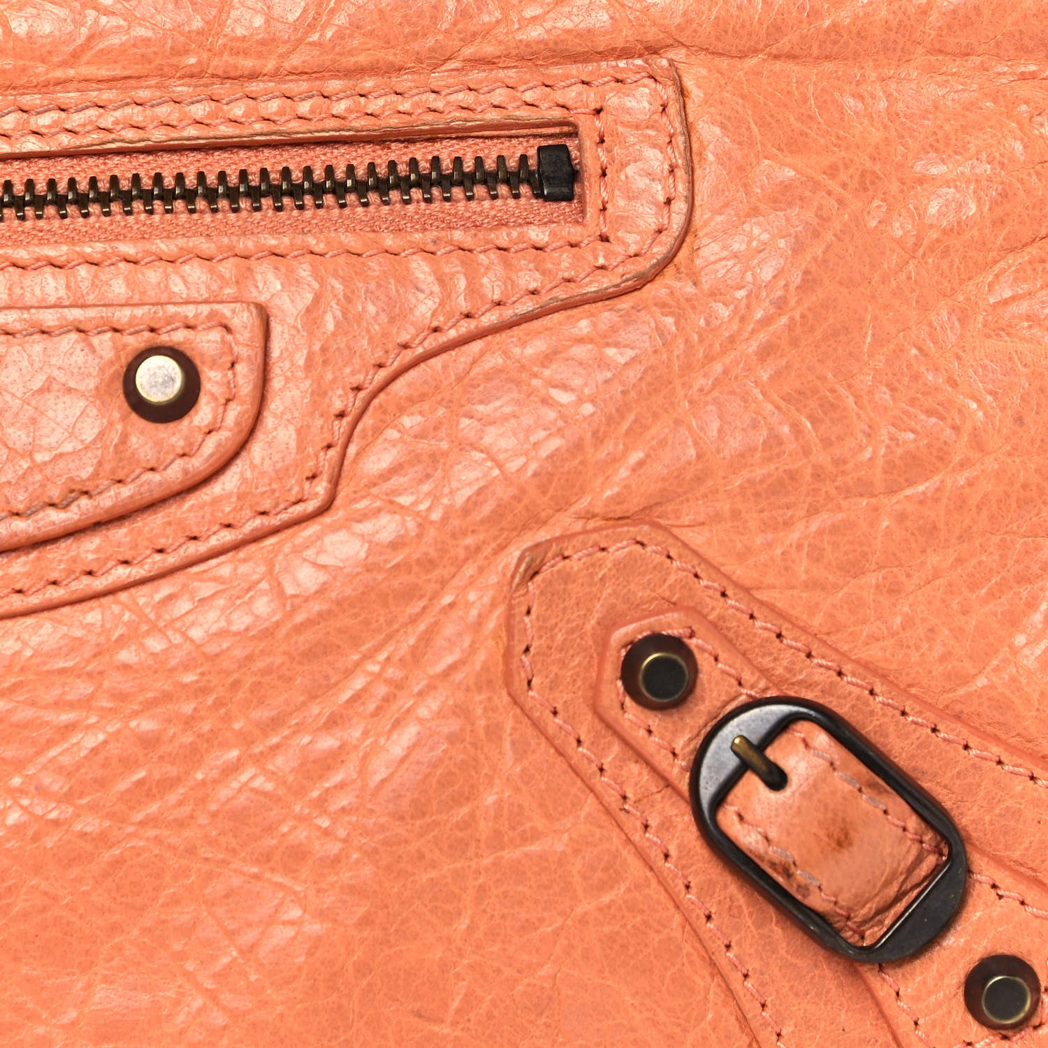 Balenciaga Agneau Classic Hardware Hip Rose Blush 6 of 10