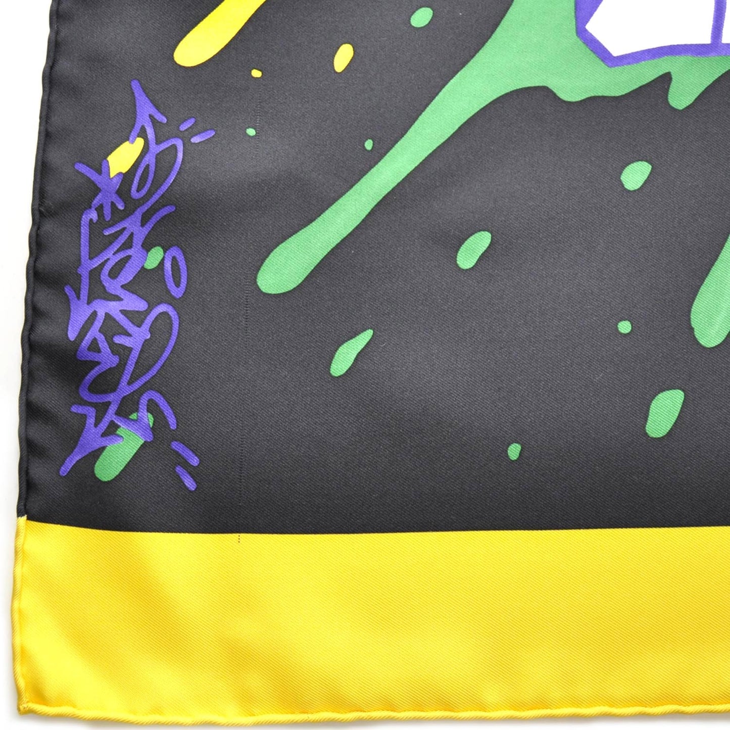 Silk Graff Graffiti Scarf 90