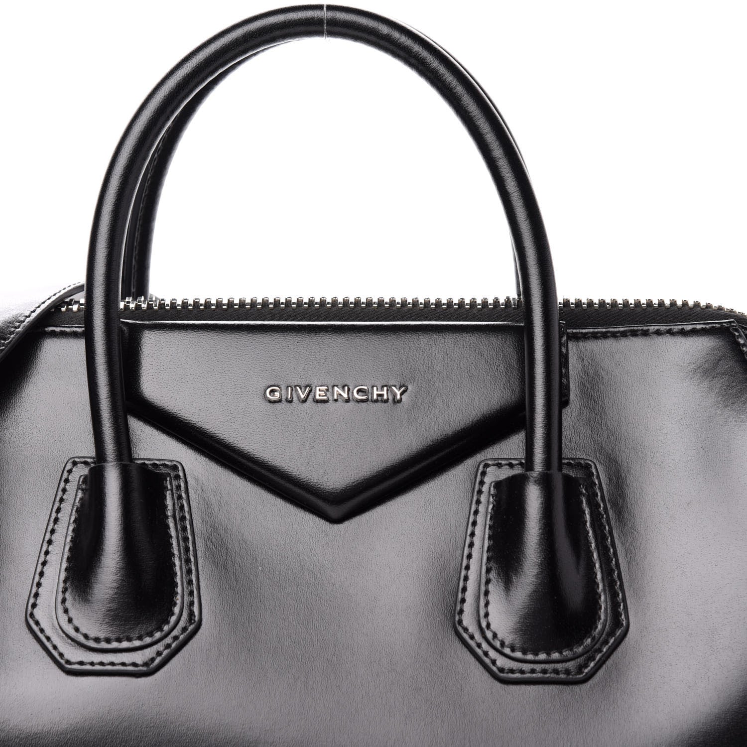 Givenchy Shiny Lord Calfskin Medium Antigona Black 11 of 11