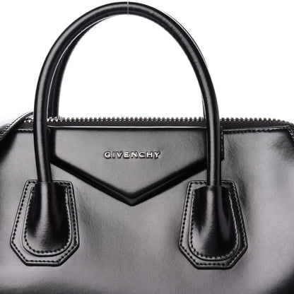 Givenchy Shiny Lord Calfskin Medium Antigona Black 11 of 11