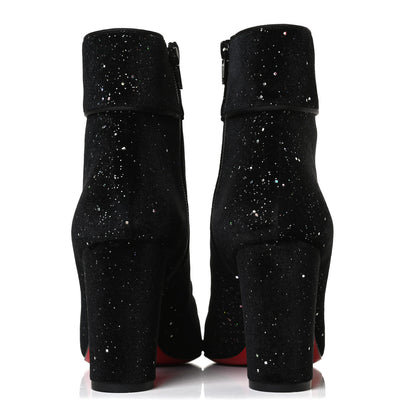 Christian Louboutin Velvet Galactica Moulamax 85 Booties 38.5 Black 6 of 11