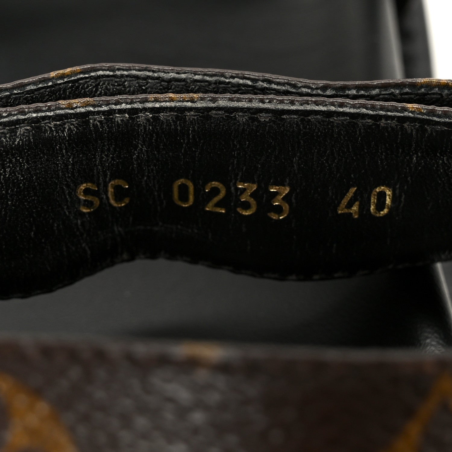 Louis Vuitton Monogram LV Sunset Comfort Flat Sandals 40 Cacao Brown 9 of 10