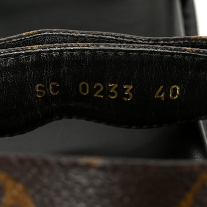 Louis Vuitton Monogram LV Sunset Comfort Flat Sandals 40 Cacao Brown 9 of 10