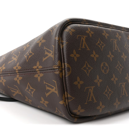 Louis Vuitton Monogram Calfskin Neo Neverfull Inside Out MM Black 9 of 10
