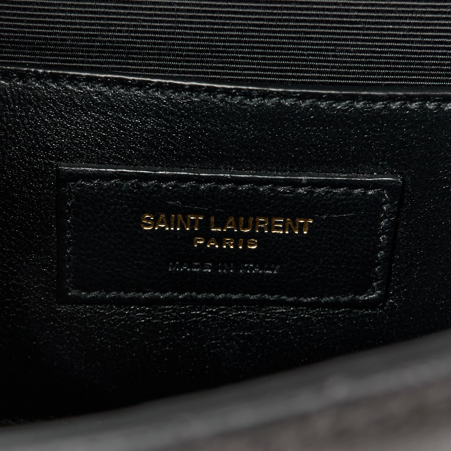 Saint Laurent Grain De Poudre Textured Mixed Matelasse Triquilt Small Monogram Satchel Pebble 7 of 11
