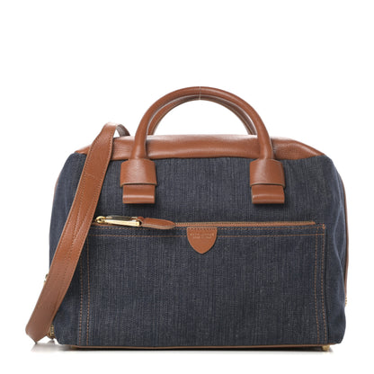 Marc Jacobs Denim Small Antonia Satchel Blue 1 of 11