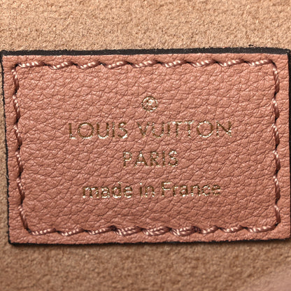 Louis Vuitton Grained Calfskin Lockme Chain Bag PM Rose Silk 16 of 30