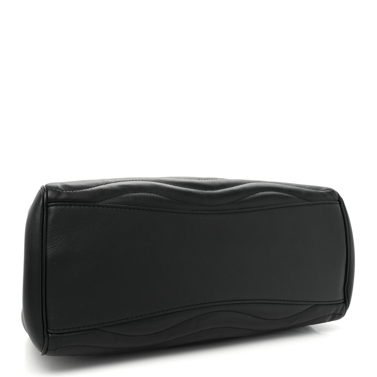 Calfskin New Wave Chain Tote Black