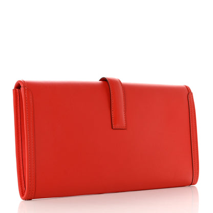 Hermes Swift Jige Elan 29 Clutch Rouge Tomate 3 of 7