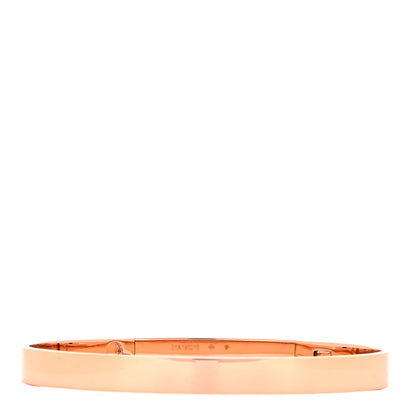 Hermes 18K Rose Gold PM Collier De Chien Bracelet ST 3 of 5