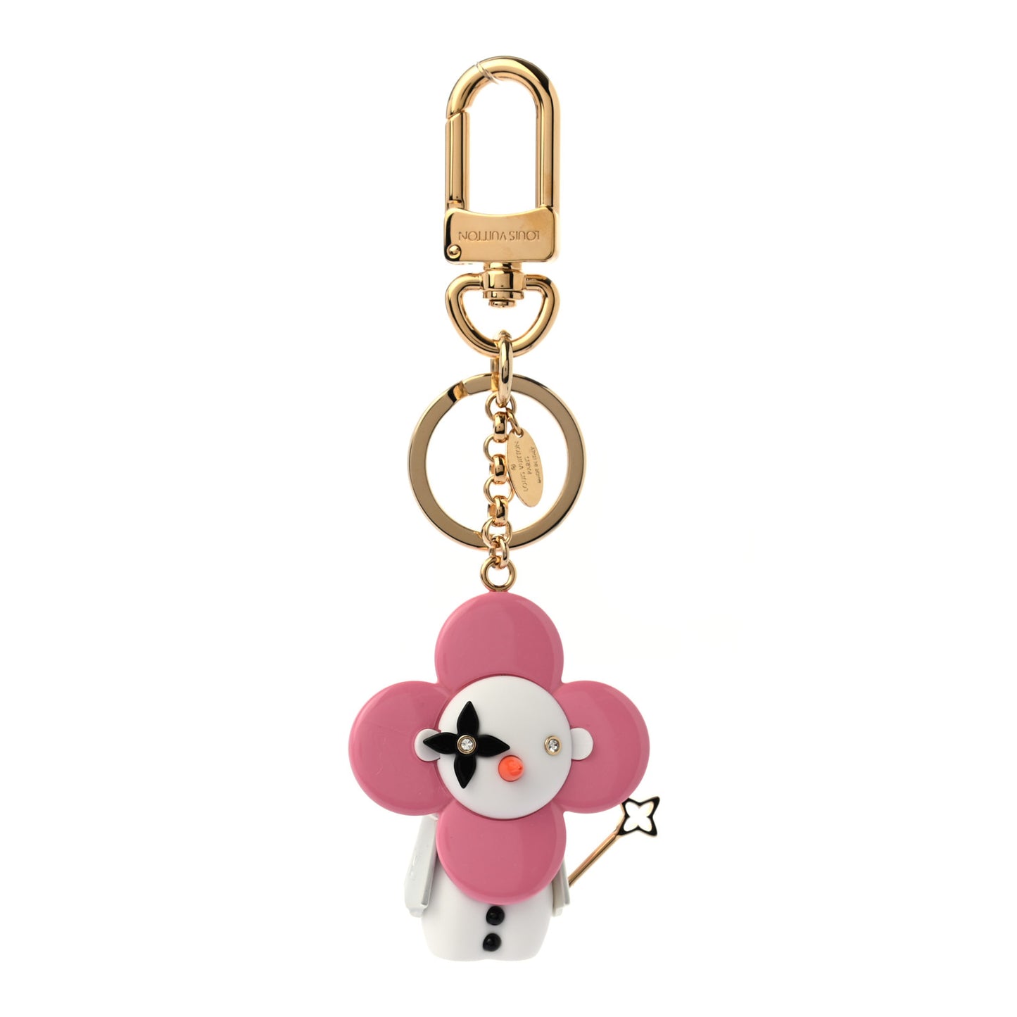 Resin Xmas Vivienne Snow Bag Charm Key Holder