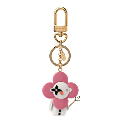 Louis Vuitton Resin Xmas Vivienne Snow Bag Charm Key Holder 1 of 4